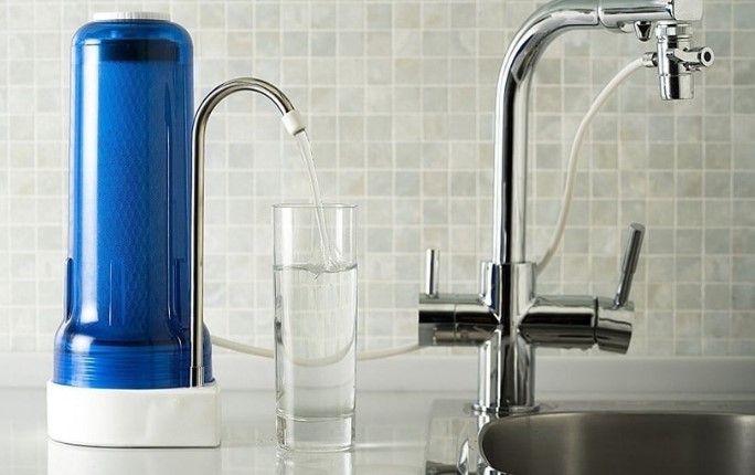 water filter to dishwasher kitchen sink and fridge